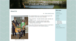 Desktop Screenshot of creeksideplayers.com